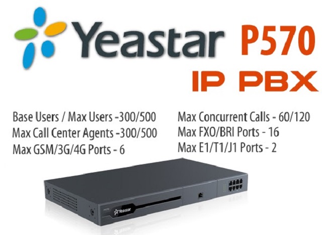 Tổng đài IP Yeastar P570