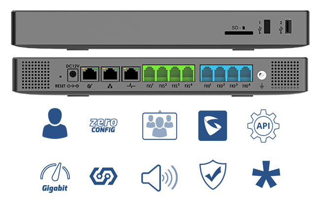 Tổng đài IP Grandstream UCM6304A