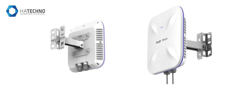 Thiết bị Access point lắp đặt ngoài trời Wifi 6 gắn trần/ tường RG-RAP6260(H)